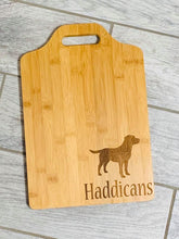 Load image into Gallery viewer, Personalized Bamboo Cutting board
