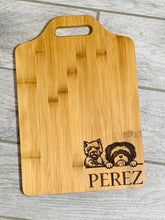 Load image into Gallery viewer, Personalized Bamboo Cutting board
